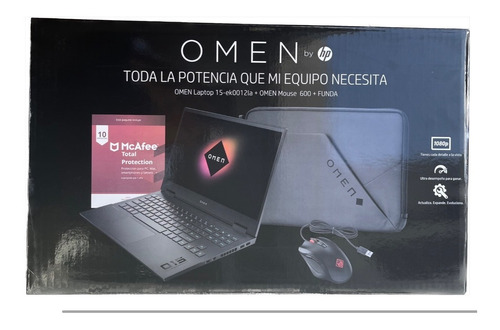 Laptop Gamer Hp Omen 15 Core I7 10750h 8gb Ram Ssd 512+32gb 