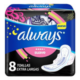 Always Toallas Higiénicas Noches Tranquilas Suave Xxg 10u