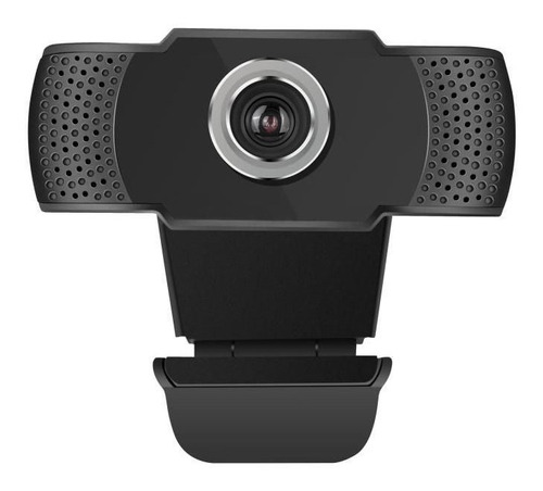 Web Cam Brazilpc C310 Fhd 1080p C/ Microfone Box Cor Preto