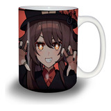 Taza Para Café De 15 Oz Hu Tao Susto Genshin Impact