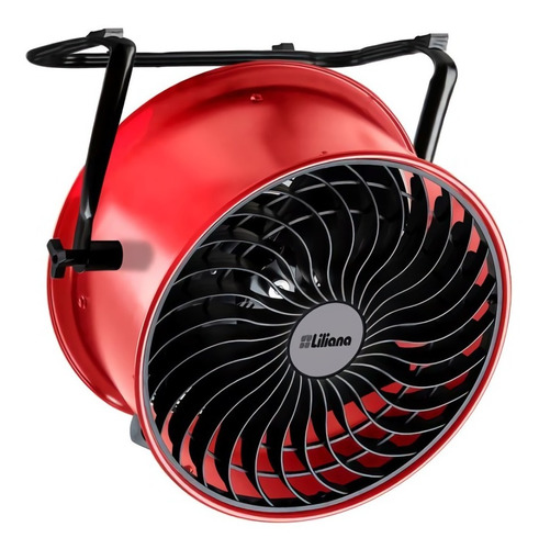 Turboventilador 16  Liliana Vthd16r 3 En 1 Rojo 200w 3 Aspas