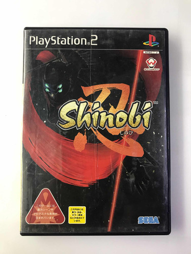 Shinobi- Jogo Original Japonês Ps2