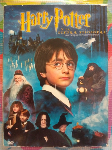 Dvd Harry Potter Y La Piedra Filosofal Daniel Radcliffe Y