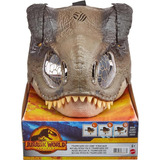 Jurassic World Máscara Morde E Ruge De T-rex- Mattel