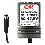 Fonte Ac 17,5v Da Mesa Mixer Behringer Eurorack Xenyx Q1202