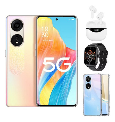 Oppo A1 Pro 5g Dual Sim 256 Gb, Dorado, 8 Gb De Ram