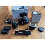  Canon Eos Rebel T7i 18-55mm Is Stm + 50mm Stm Kit Dslr