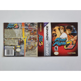 Caixa Original Recortada Final Fight One Game Boy Advance 