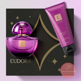 Kit Presente Eudora Perfume Roxo Roxinho Edp Eau De Parfum