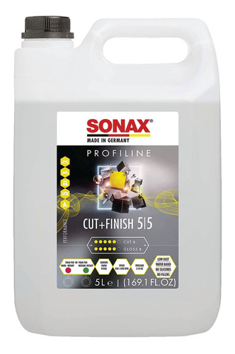 Cut 5 & Finish 5  Sonax Profiline 5l 75563 2 En 1