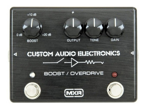 Pedal P/guitarra Boost/overdrive Mxr Mc402 Oferta!!