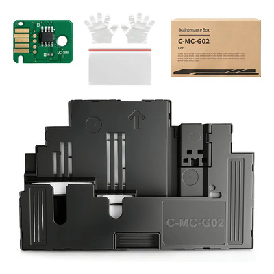 1 Caja Mantenimiento Mc-g02 + Chip Gratis G2160 G3160 G1220