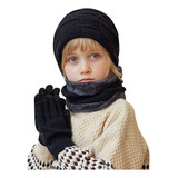 Gorro Para Niños De Punto Cálido, Grueso Y Moderno, Gorro De