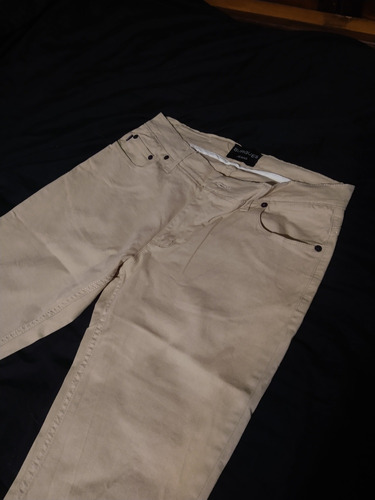 Pantalon El Burgues Beige Talle 42