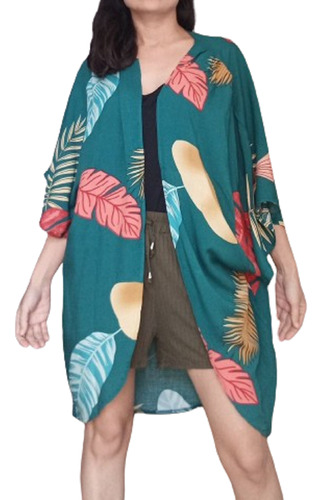 Pack 2 Kimono Playero Túnica  Pileta Pareo Camisola Calidad