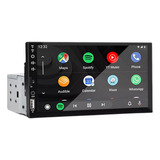 Dvd Multimidia 1 Din Radio Mp8 Bt Espelhamento Android Ios