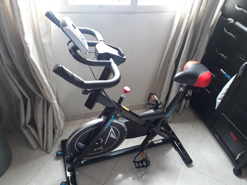 Bicicleta Spinning Banda Estática Monitor Fitness