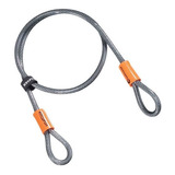 Guaya Para Bici Kryptonite Kryptoflex 410 Double Loop Cable Color Gris