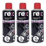 3 Spray Lubricante Limpiador De Freno 450 Ml Rex