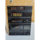 Rádio Central Sony Fh 207 Modular Made In Japan Vu Digital 