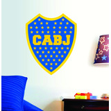 Vinilo Decorativo Escudo Boca Juniors 50 Cm Pared Vidrio