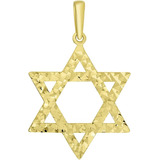 Religious By Jewelry America Colgante De Estrella De David H