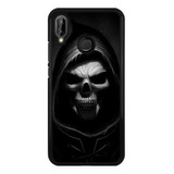 Funda Protector Para Huawei Calavera Tumblr Capucha Muert