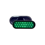 Optica Faro De Posicion 3010e-vu 25led Unipolar Verde Baiml