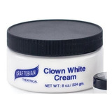 Clown White Maquillaje En Crema Teatral (payaso)