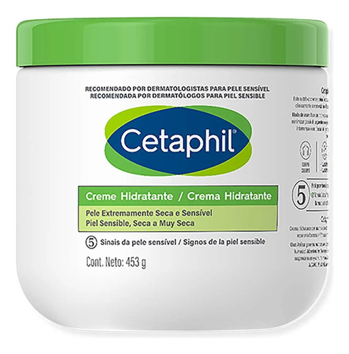 Creme Hidratante Cetaphil Pele Seca E Sensível 453g