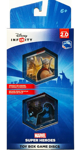 Toy Box Game Discs Super Heroes Marvel Nuevo Disney Infinity
