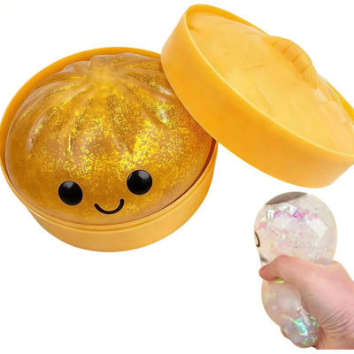 Dumpling Squishy Gigante Con Brillos Tpr Slow Rising | Envío gratis