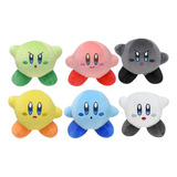 6pcs/set Kirby Peluche Muñeca Juguete Niños Cumpleaño Regalo