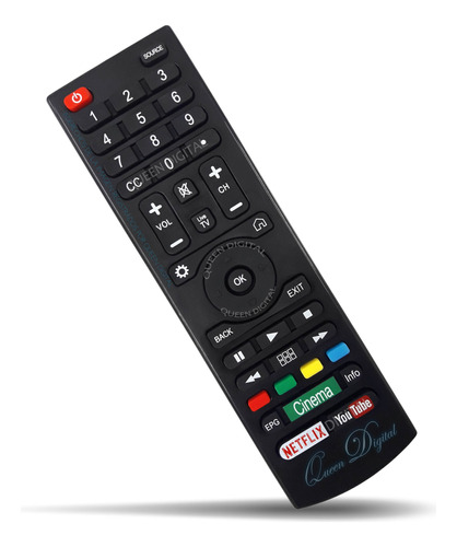 Control Remoto Para Sharp En2c28s Smart Tv Aquos 4k Kuhdx