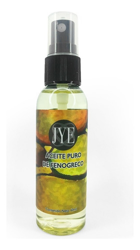 1 Aceite Natural Jye Fenogreco Puro 60 Ml