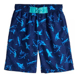 Short De Alberca Y Playa Para Niño Tiburones