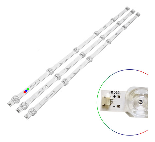 Kit Leds Hisense 40h4f 40h5f 40h4000fm - Aluminio, Promo*