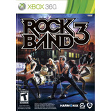 Rock Band 3 Juego Xbox 360 Original Usado