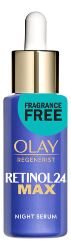 Olay Regenerist Retinol 24 Max Night Face Serum, 1.3 Oz