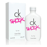 Ck One Shock Calvin Klein Edt 100 Ml Para Mujer