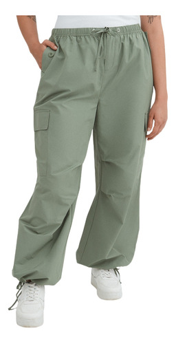 Pantalón Cargo Verde Oliva