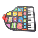 Teclado Musical Playmat, Alfombra Para Piano Eléctrico, Gran