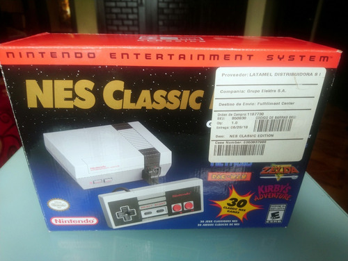 Nintendo Nes Classic Mini Consola Edición Limitada Seminuevo