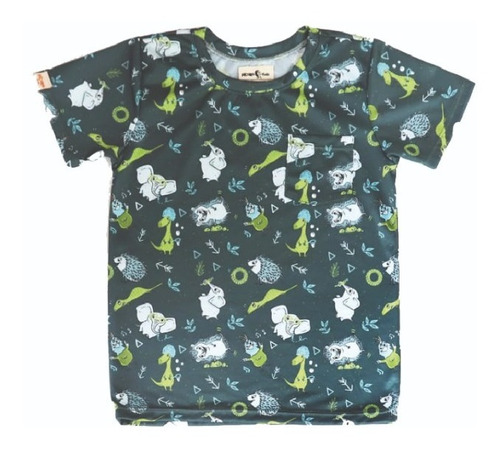 Camisetas  Niños Y Niñas Bichos  Verde Picaro Kids