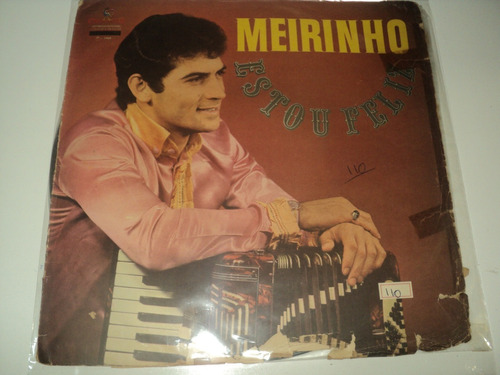 Discos De Vinil - Meirinho-estou Feliz-disco Raro-1968