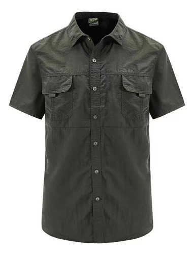 Camisas Cargo Plus Para Hombre, Camisa Militar Para Acampada