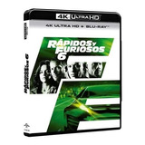 Rapidos Y Furiosos 6 Seis Pelicula 4k Ultra Hd + Blu-ray 