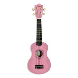 Ukelele Soprano Leonard Colores Uk5 Con Funda Uquelele