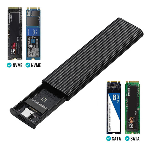 Protocolo De Compartimento De Disco Rígido M.2 Sata Nvme Par