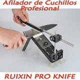 Afilador De Cuchillos Profesional Ruixin Proknife+ 4 Piedras